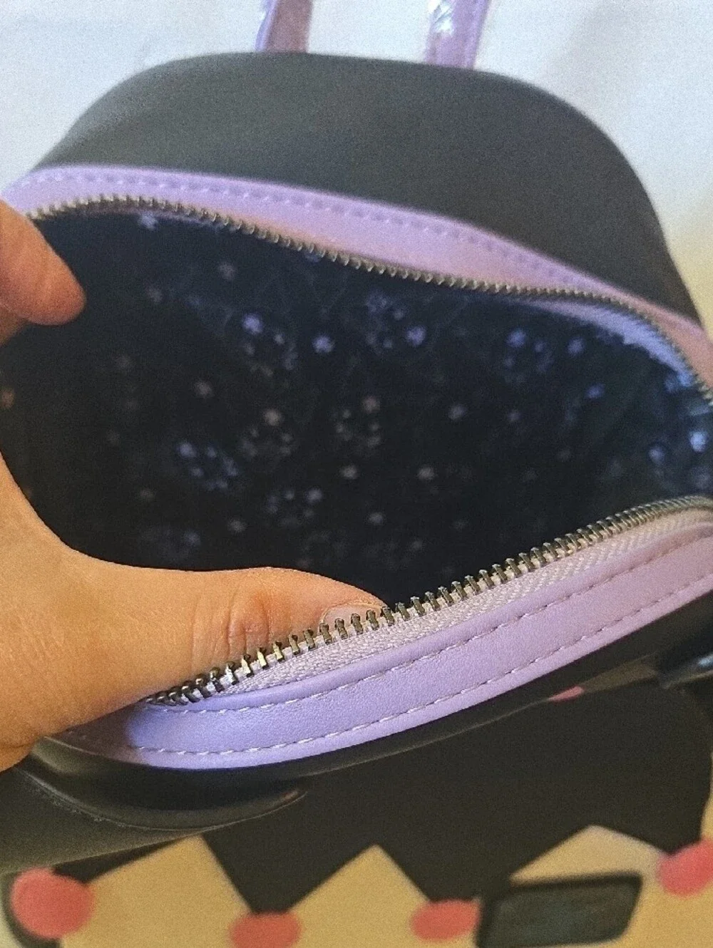 New Sanrio Loungefly Black & Pink Mini Backpack